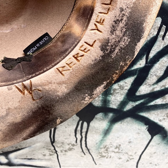 SOLD REBEL YELL Custom Dyed Festival Hat - Picture 14 of 17